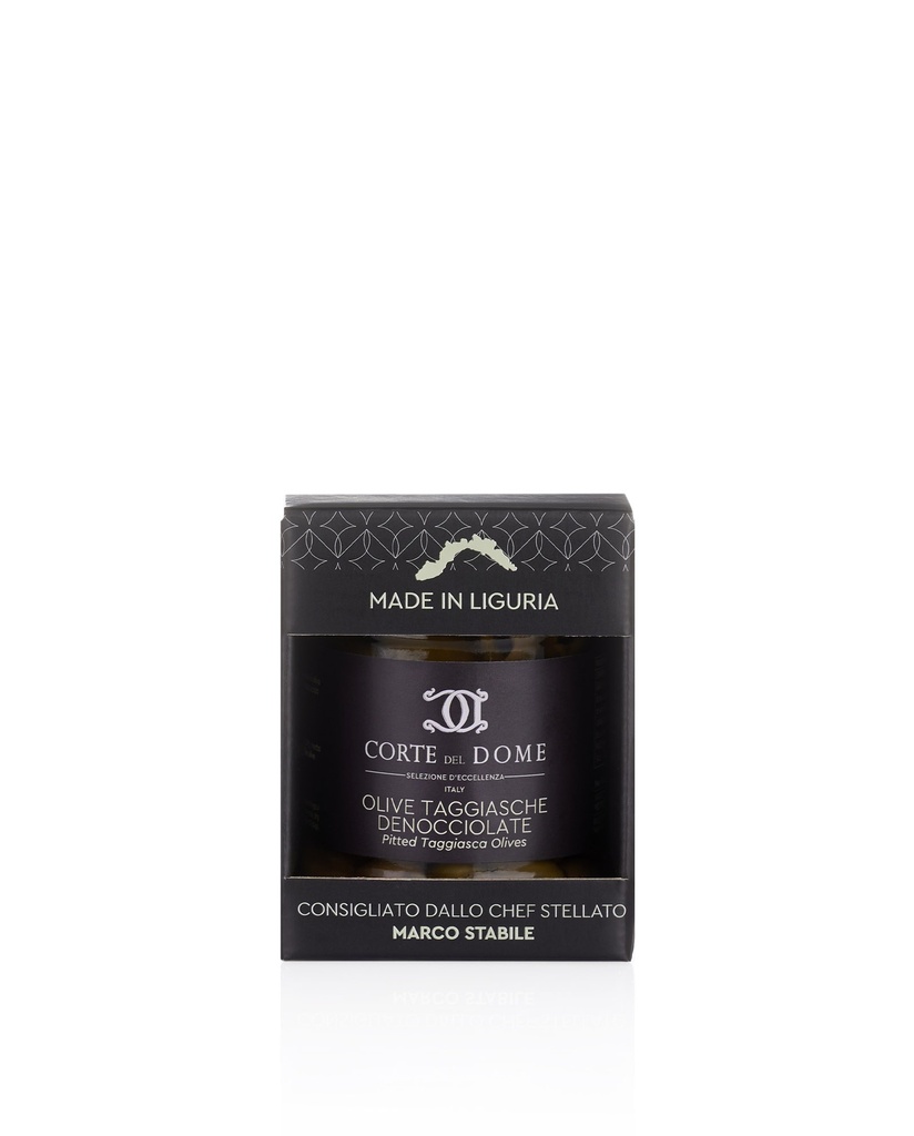 [10031] Olive Taggiasche Denocciolate 180g "Corte del Dome"