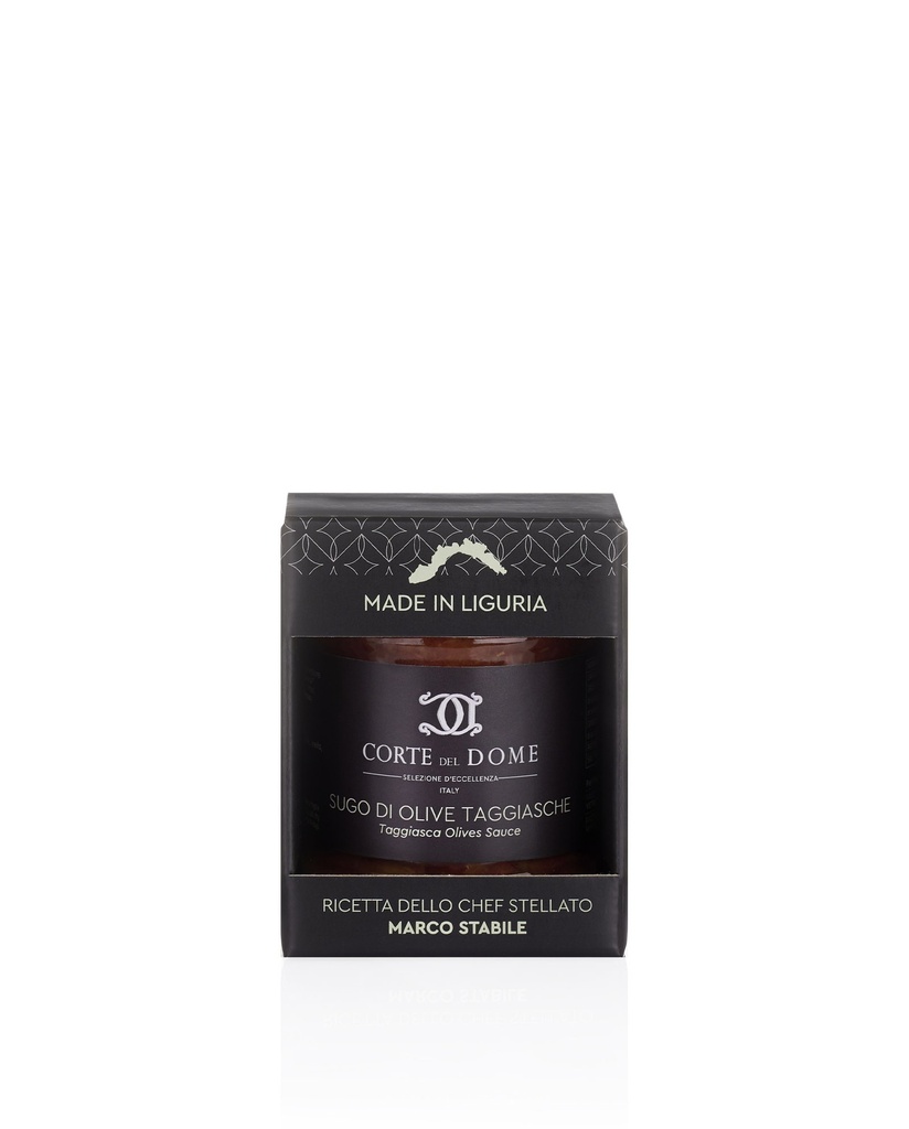 [10033] Sugo di Olive Taggiasche 180g "Corte del Dome"